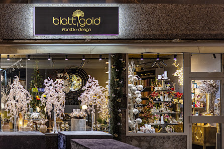 blattgold, floristik und design