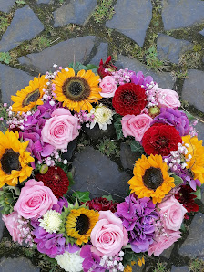 UNIKAT-Blumen-Dekorationen-Geschenkartikel