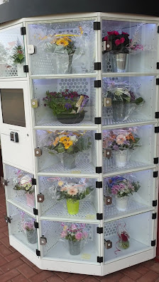 Floristikus Manuela Kraege 24 Stunden Blumenautomat