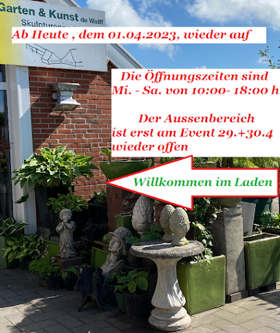 Garten & Kunst UG de Wolff - Gartenberatung mit Schaugarten und Laden
