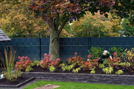 Grasland-Gartengestaltung