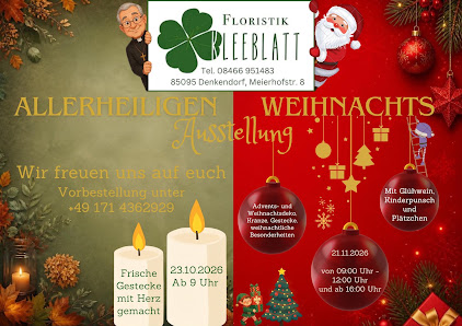 Floristik Kleeblatt-Blumengeschäft-Denkendorf
