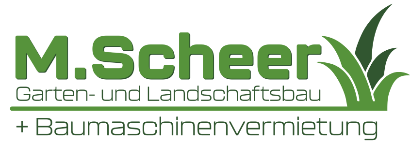 M. Scheer Garten- und Landschaftsbau + Baumaschinenvermietung