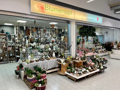 Blumentopf Blumen & Ballons