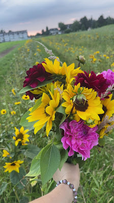 Blumen zum selber schneiden Lampenscherf