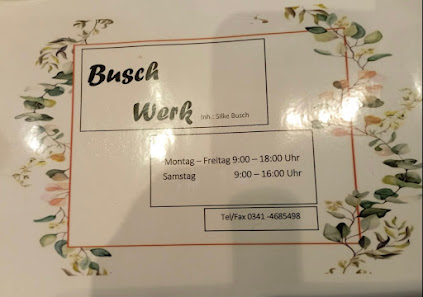 Blumengeschäft Buschwerk