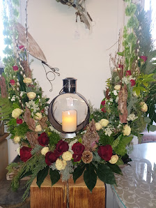 Rosenrot kreative Floristik