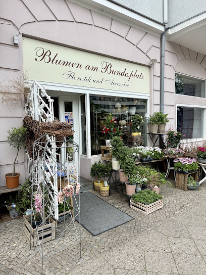 Blumen am Bundesplatz