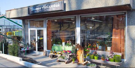 Holzschuh Blumen