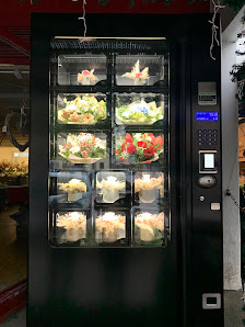 Blumenautomat 24/7 Blumenladen Blumen Pforzheim Floristik Lange